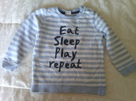 F&amp;F very cute long sleeve t shirt top baby boys girl age 9-12 months - £4.48 GBP