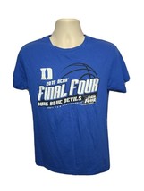 2015 NCAA Final Four Duke University Blue Devils Adult Medium Blue TShirt - £14.24 GBP