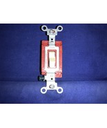 Hubbell CS1221I, SWITCH,SINGLE POLE, IVORY, For back and side wiring, 20A - $6.29 CAD