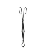 Vintage Wrought-Iron Fireplace Tool Grabber Tong Replacement Round Top 3... - $23.00 CAD