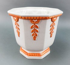 Vintage Italian Neoclassical Ceramic Pottery Cache Pot Jardiniere Planter - £148.32 GBP