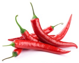 Pepper Cayenne Hot Chili Non GMO Spicy Vegetable Heirloom 25 Seeds - $1.77