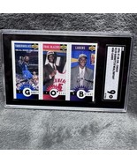 1996-97 UD Collector&#39;s Choice Mini Kobe Bryant RC O&#39;Neal Garnett SGC 9 MINT - $1,711.73 MXN
