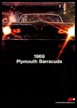 1969 Plymouth Barracuda ONLY Color Brochure MoPar - $21.64