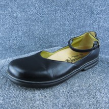 Footprints Birkenstock Women Mary Jane Shoes Black Leather Buckle Size 4... - £31.14 GBP