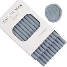 Dust Blue Wax Seal Sticks, 20Pcs Glue Gun Wax Sealing Sticks For Wax Seal Stamp, - $18.99