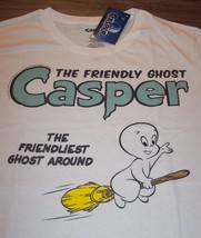 Casper The Friendly Ghost Cartoon T-Shirt Mens Medium New w/ Tag Halloween - £15.58 GBP