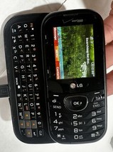 LG Cosmos 2 II VN251 - Black ( Verizon ) Cellular Slider Keyboard Phone - £11.74 GBP