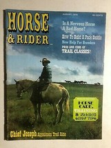 Horse &amp; Rider Magazine August 1970 - £7.78 GBP