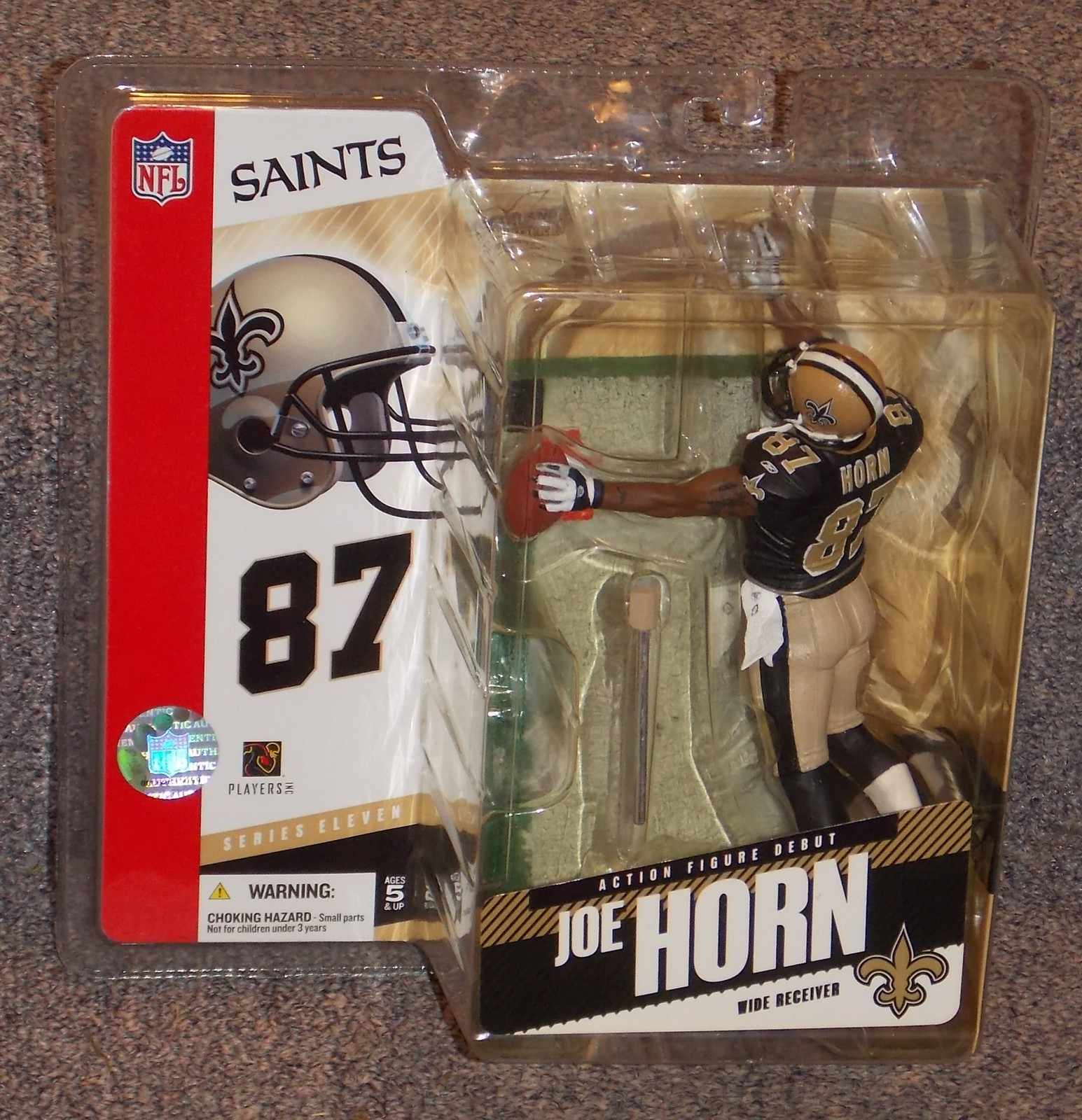 Primary image for 2005 McFarlane New Orleans Saints Joe Horn Action Figure New In The Package
