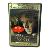 A Beautiful Mind DVD 2001 Wide Screen Russell Crowe NEW - £8.31 GBP