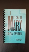 RICHARD MARX - VINTAGE ORIGINAL APR/MAY 1990 TOUR BAND CREW ONLY TOUR IT... - £27.00 GBP