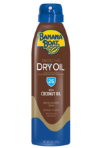 Banana Boat Dry Oil Clear Sunscreen Spray SPF 25 6.0oz - £31.45 GBP