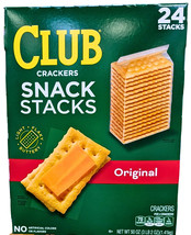 Club Crackers Snack Stacks 24 Packs x 2.08 Oz EXP 05/2026 - $20.99