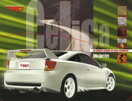 2000-02 TRD Toyota CELICA sport parts accessories brochure catalog folder - £7.96 GBP