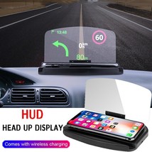 HUD Head Up Display Car SUV Phone Holder GPS Projector Universal Apple Samsung - £5.83 GBP+