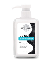 KeraColor Color Clenditioner - Onyx, 12 ounce