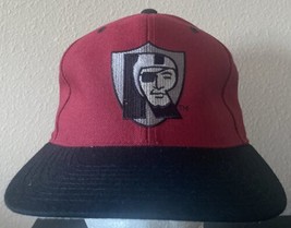 Vintage 1990&#39;s Nfl Oakland Raiders Football New Era Snap Back Hat Pro Model - £118.03 GBP