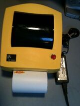 Zebra Eltron DHL Yellow LP 2844 Thermal Label Printer LP2844 120627-061 - $79.80