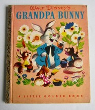 Walt Disney&#39;s GRANDPA BUNNY ~ Vintage Little Golden First A Edition 1951 Easter - £13.24 GBP