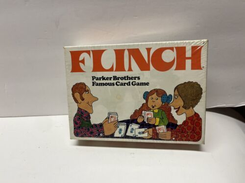 Flinch Card Game No. 693 Sealed 1976 Parker Brothers - Vintage Sealed NIB New - £19.35 GBP
