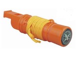 5 In 1 Orange Survival Whistle with Lanyard  Camping Hiking Bear Scare  ... - $5.78