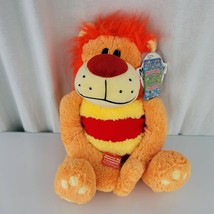 Mushabelly Jay At Play Chatter Ryder Roaring Growling Lion Stuffed Plush - £38.94 GBP