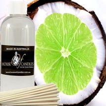 Tahitian Coconut Lime Scented Diffuser Fragrance Oil FREE Reeds - £10.48 GBP+