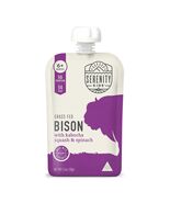 Serenity Kids Bison &amp; Organic Kabocha Squash &amp; Spinach Pouches - 3.5 Oz,... - $19.79