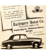 1954 Hazlemore Motor Co Essex Car Mechanic Advertisement Automobilia E89G2 - $365.67 MXN