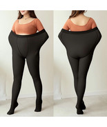 Plus Size Women s Winter Thermal Lined Full Foot Pantyhose - $432.88 MXN