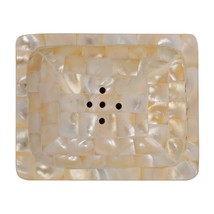 HANDTECHINDIADecorative Tabletop Soap Dish with Drain Facial Sponge Tray... - $24.74