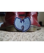 Distressed Denim Wu Tang, 90s Hip Hop Patch - $16.35 CAD