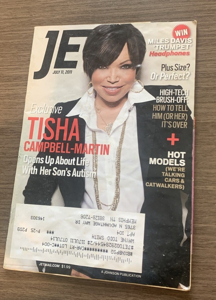 Vintage Jet Magazine Tisha Campbell Martin July 11, 2011 Item image 2