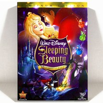 Walt Disney&#39;s Sleeping Beauty (2-Disc DVD, 1959, Platinum Ed) Like New w/ Slip ! - £9.65 GBP