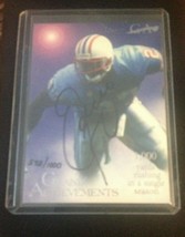 Grand Achievements #GA3 Eddie George Autographed Signed Card 572/1000 Ho... - £37.63 GBP