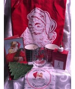 Hallmark 2021 VIP Retro Santa Bag - Mugs Wine Glass Friendly Gnome Ornam... - £60.18 GBP