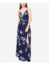 Fame and Partners Womens Floral Spaghetti Strap Wrap Dress,Navy,6 - £212.23 GBP