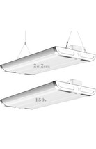 2 Pack 150W LED Linear High Bay light 2FT Commercial Warehouse Lights 100-277V - £118.69 GBP