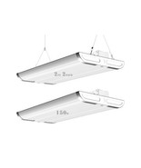 2 Pack 150W LED Linear High Bay light 2FT Commercial Warehouse Lights 10... - $148.49