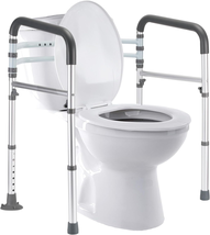 FSA/HSA Eligible Toilet Safety Rails, Adjustable Toilet Safety Frame for... - $94.36