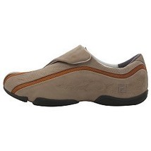New NIB Fila Womens Shoes 11 10.5 Slip-on Velcro Brown Casual Suede Leat... - $79.99