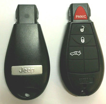 Jeep Grand Cherokee 2011-2013 Fobik Key #2 4-Btn (Lock, Unlock, Trunk,Panic) - £18.34 GBP