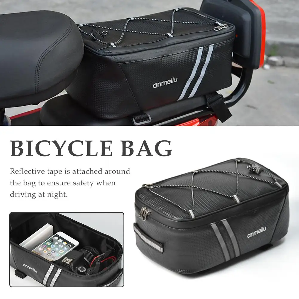 Motorcycles Bag Bicycle Case 8L Bike Pendulum Bag with Waterproof Rainproof Cove - $87.80