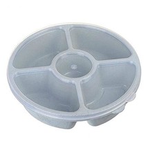 Multifunctional Round Snacks Box Wheat Straw Food Storage Container Bento Boxes  - £14.97 GBP