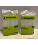 60 Westcott All Temperature Mini Glue Sticks 16837 - £12.96 GBP