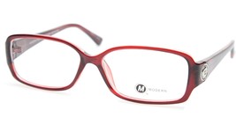 NEW MODERN OPTICAL ALEXIS BURGUNDY EYEGLASSES GLASSES FRAME 55-15-135mm ... - $13.71