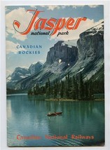 Canadian National Railways JASPER National Park 1955 Booklet Rockies - $34.61