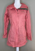 Columbia Women’s Long Sleeve Hooded zip Up Jacket Size S Pink HG - £20.53 GBP