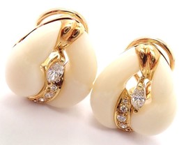 Authenticity Guarantee 
Rare! Authentic Mikimoto 18k Yellow Gold Diamond... - $3,000.00